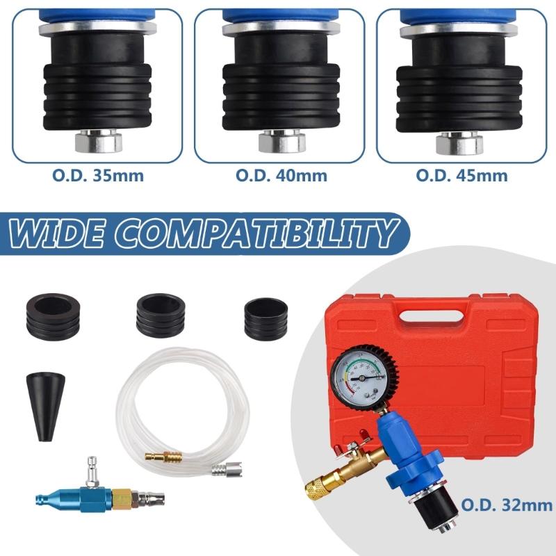 Multipurpose High Efficiency Automotive Antifreeze Vacuum Refiller Set with Universal Adapters For Vehicle Motorcycle