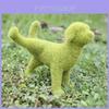 Garden Resin Dog Figurine For Outdoor Patio And Balcony Decor