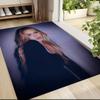 Golden Hair Beauty Carpet Rug Soft Washable Antislip Home Living Room Sofa Mats Personalized Christmas Rug