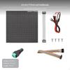 RGB Lightemitting Diode Array Display, Adjustable Brightness, HUB75, Flexible, DIY 64x64 P2mm