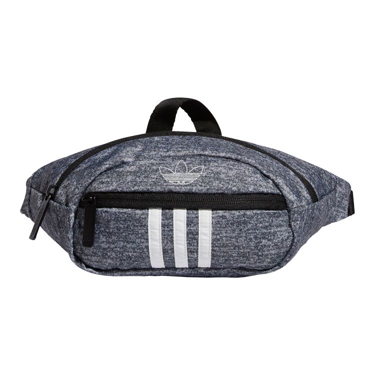 Adidas Originals National 3-Stripes Classic Decoration Polyester Chest Bag Unisex bags Gray CM3827 Gray