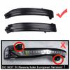 For Nissan X-Trail T32 Qashqai J11 Murano Z52 Navara NP300 Pathfinder LED Dynamic Turn Signal Light Rear Mirror Indicator