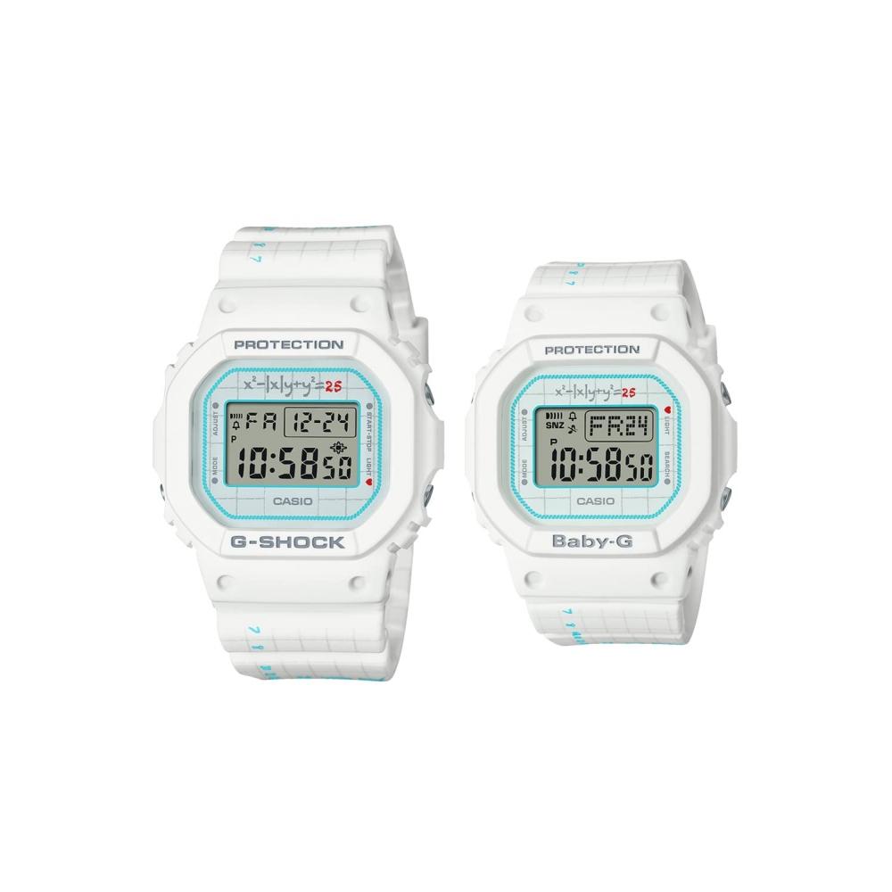 

[Casio] Часы G-ShockG ПРЕДСТАВЛЯЕТ КОЛЛЕКЦИЮ LOVER S 2021 G-SHOCK × BABY-G Парные часы LOV-21B-7JR Белые