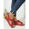 Women's Summer New Large-size Sandals Car Stitched Breathable Sandals