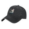 Vintage Families Cartoon Peter Griffin Knee Injury Baseball Cap Men Distressed Denim Washed Sun Cap Outdoor Adjustable Caps