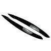 Headlight Lamp Eyelid Eyebrows Lid Cover Trim For BMW X5 E70 2008-2013