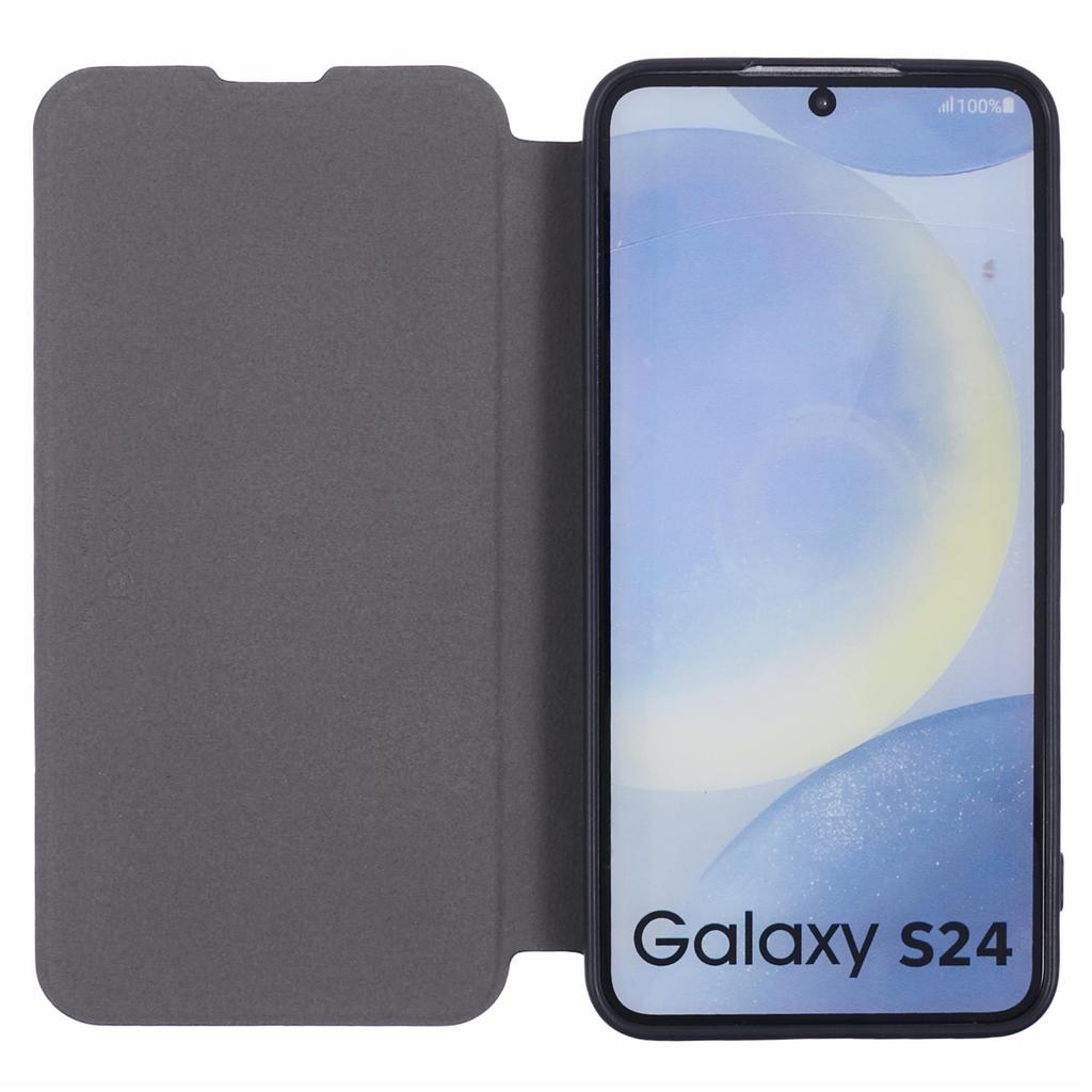Colorful-2 Series For Samsung Galaxy S24+ Case Magnetic Absorption Leather Phone Cover