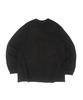 CARGOBROS FOR WOMAN Pigment Ribbed Oversized Long Sleeve T-Shirt (Charcoal)
