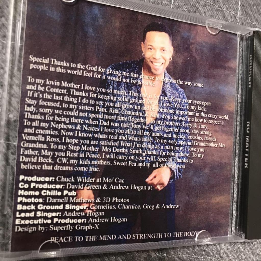 [USED] Andrew / No Matter indie R&B SOUL G-RAP