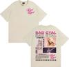 Bad Gyal Bikini Badness Tour 2025 Graphic T-shirts Men Women Fashion Aesthetic Short Sleeve T Shirts Comfort 100% Cotton T Shirt
