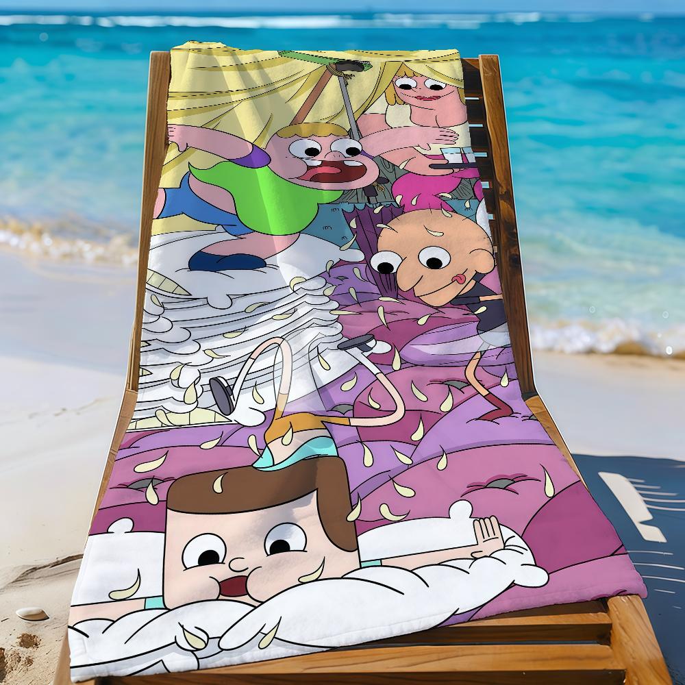 Cartoon C-CL-clarence-S Towel Sports Quick Dry Travel Camping Gear Sandproof Soft Light Large Beach Towel