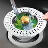 Stainless Steel Sink Strainer Basket For Kitchen Washbasin ABS Pop Up Drain Stopper For Dishwashing Pool Universal Filter