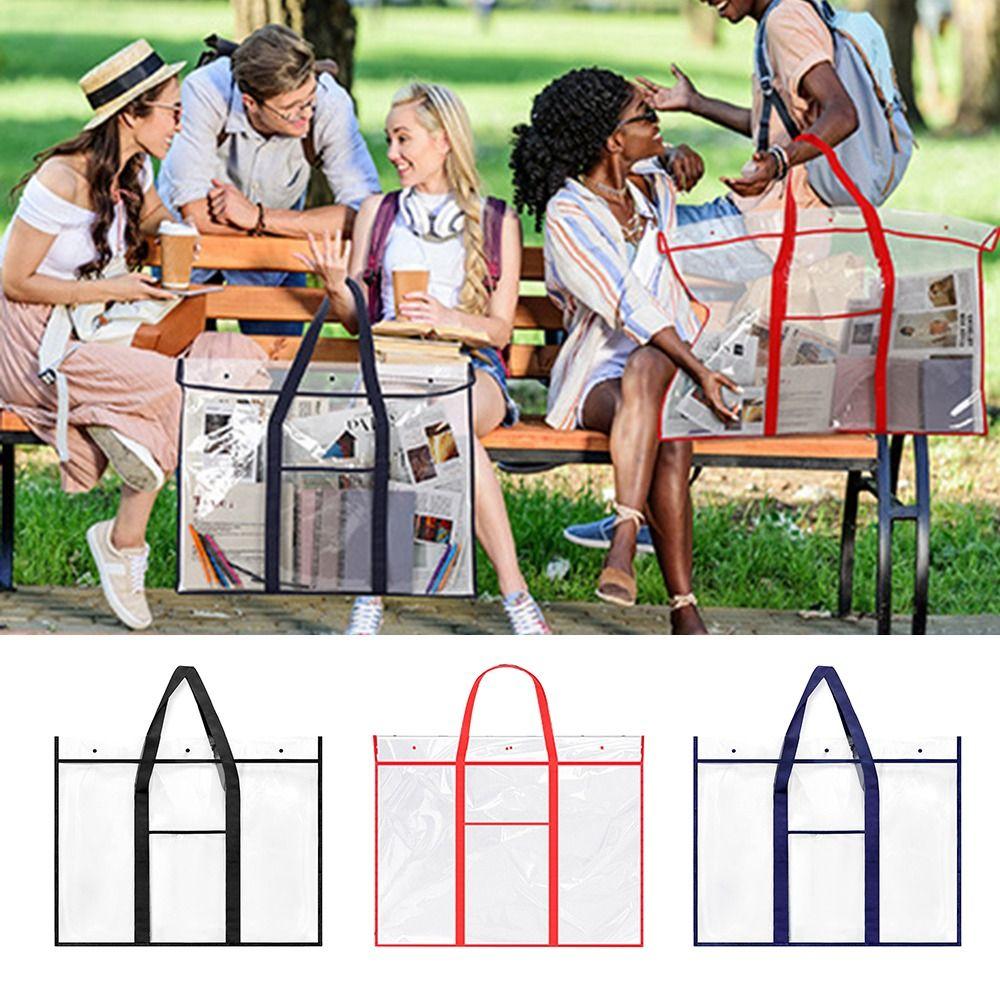 

Durable Art Portfolio Bag Large Capacity Artwork Organizer NEW Poster Storage Bag Student червоний
