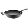 ASD 32CM Uncoated Cast Iron Wok