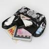 Women Elephant Print Crossbody Bag Multi Pocket Shoulder Bag Large Capacity Lightweight Travel Messenger Purse Zipper Handbag