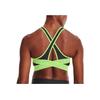 Under Armour Crossback Edge Bright Detail Medium Support Sports Bra Women Underwear Black 1371372-010