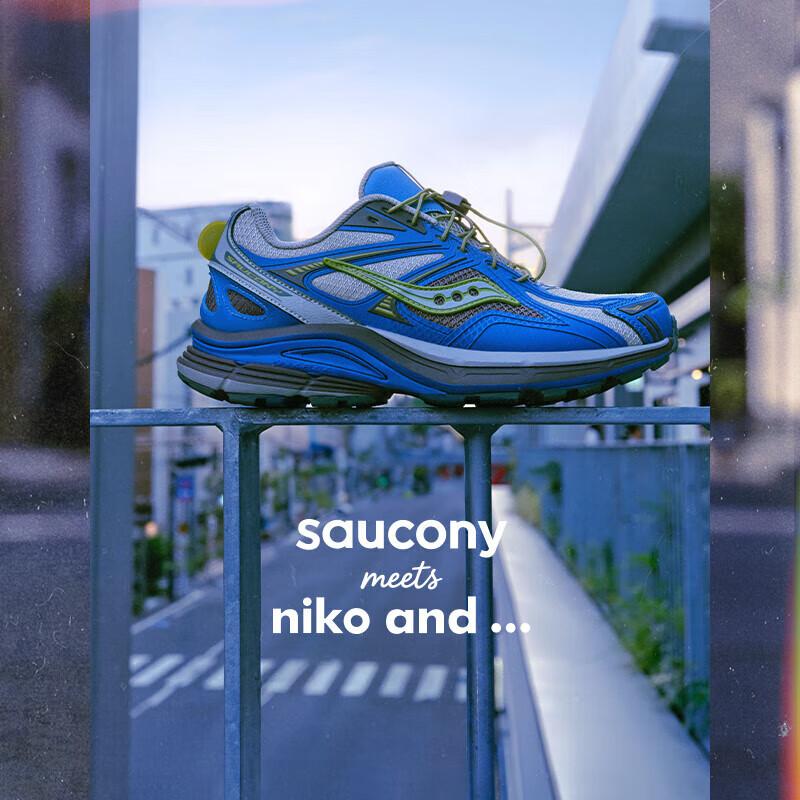 SAUCONY KINVARA 4 RE NIKO AND Collaboration Retro Running Shoes