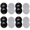 4Pcs Small Double Bead Universal Wheel Stainless Steel Appliance Wheels Mini Roller  Furniture Box