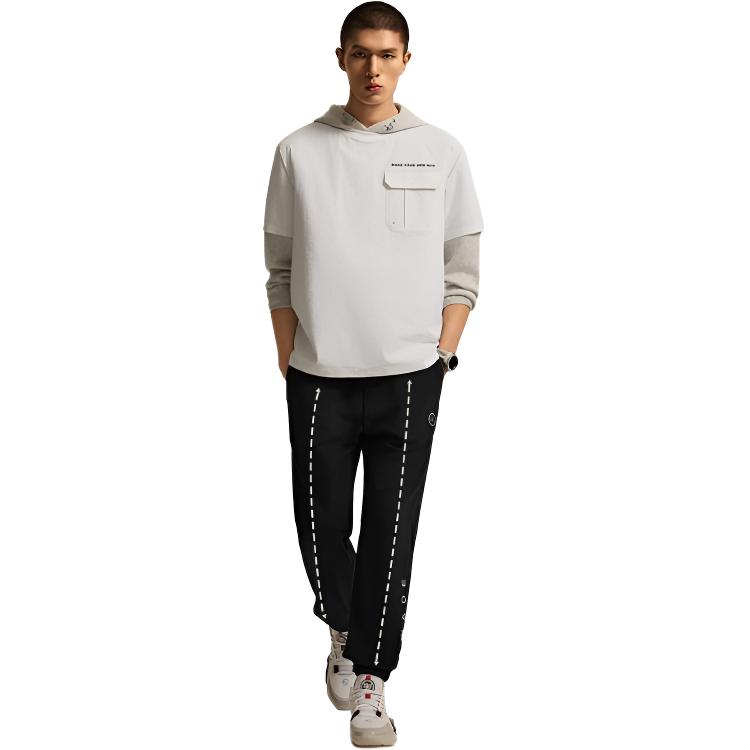 Li Ning Basketball Collection Knitted Sweatpants Men's Black AKLV023-1