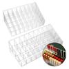 Clear Makeup Organizer Box with 36 or 40 Compartments for Lipstick and Jewelry Storage Multifunctional and Portable Organizer