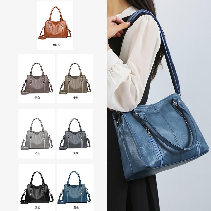 Women's Bag Shoulder Bag New Casual Handbag Large Capacity Tote Bag Wind Oblique Span Bag