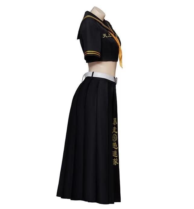 [Cos Kingdom] Sailor Suit Sano Manjiro, Socho Mikey, Tokyo Manji Group, Doujin, JK, Delinquent, Yankee, Plus Size, Cotton, Cute, Cool, Cosplay, L