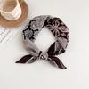 Polka dot silk scarf women's spring and summer new Korean ins versatile neck protection scarf fashion headscarf square scarf silk scarf