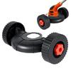 Mower support wheel Adjustable Cordless Trimmer Auxiliary Wheels Quick Change Trimmer Support Wheels Attachment