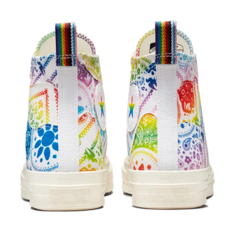 Converse 1970s Chuck Taylor All Star Casual & Versatile High Top Canvas Shoes Unisex Dazzling Colour