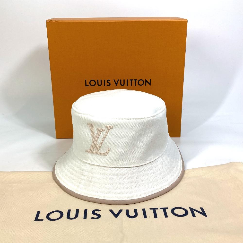 Louis Vuitton M77575 Apparel Bob-LV Buddy  Hat Cotton White Unused