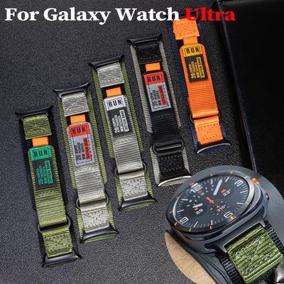 Original Connector Nylon Strap for Samsung Galaxy Watch Ultra 2025 47mm Band Sports Wristband for Galaxy Watch Ultra Bracelet