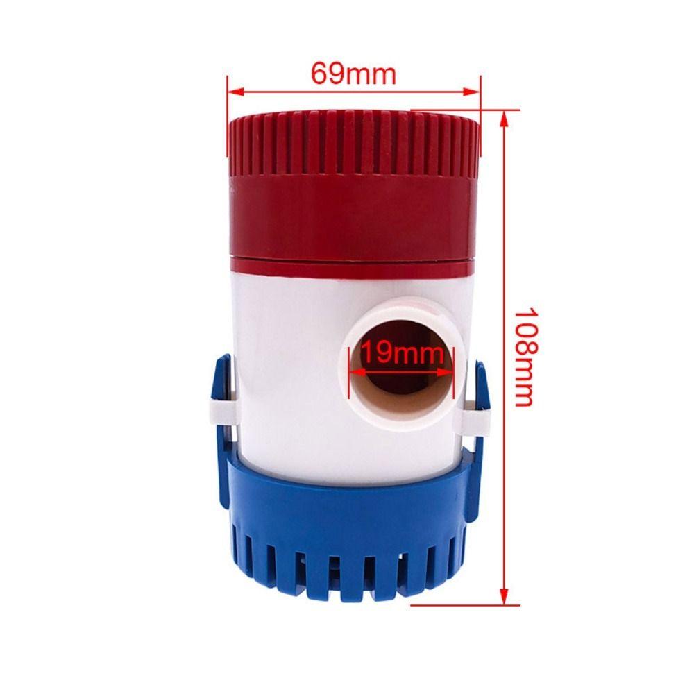 1Pcs Stainless Steel Shaft Marine Bilge Pump Mini Electric Water Pump  for Aquarium Pool Fountain