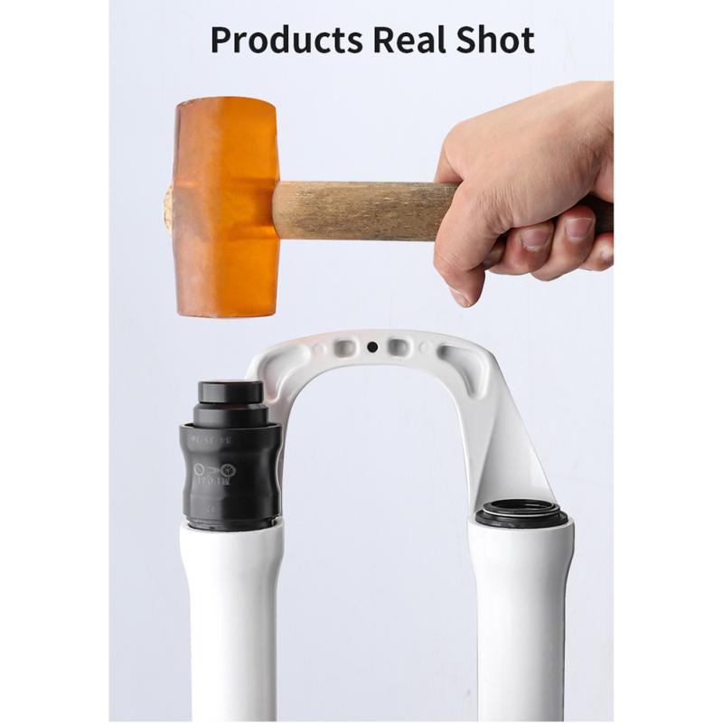 Steel Bicycle Front  Fork  Oil  Seal  Installation  Tool Shock Absorber Dust Seal Prevent Damage