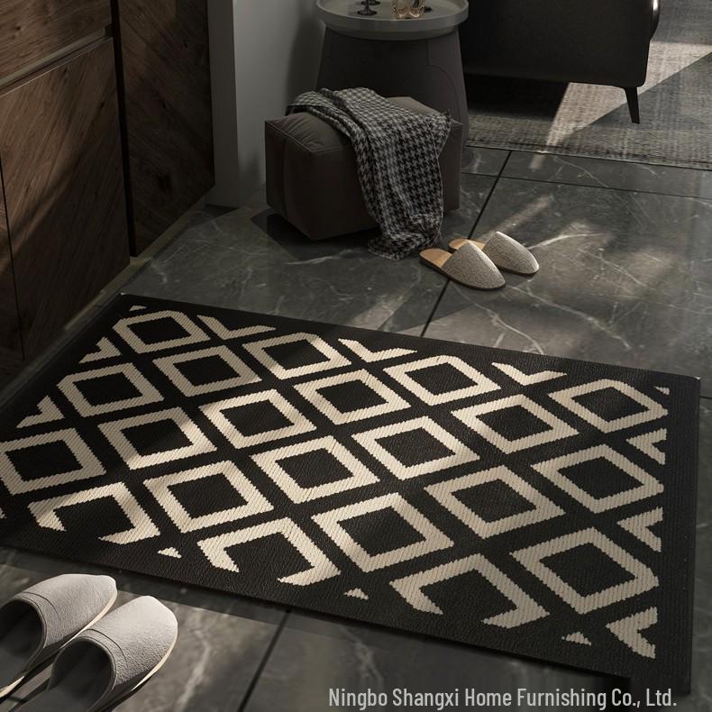 Luxurious Non-slip Entrance Floor Mat: Wear-resistant, Dust-repellent, Durable 100x120 cm