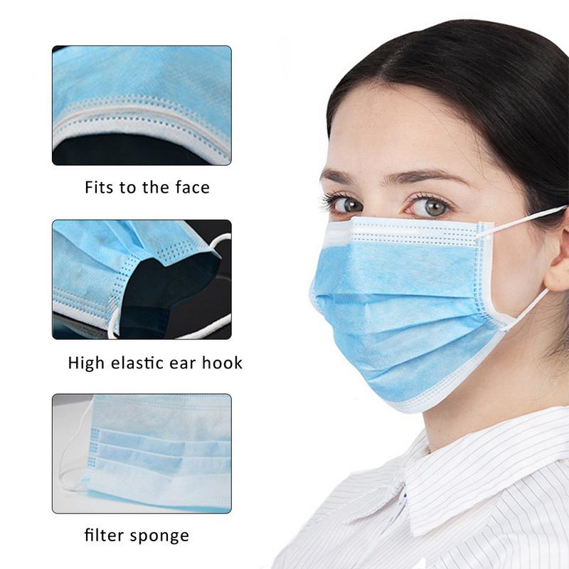Buy Disposable Masks Dust Mouth Mask Filtration Nonwoven Fabric