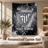Tapestry Custom Name Text, Wall Hanging Tapestry Home Room DecorAthletic Bilbao FC