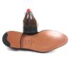 Pristine BERLUTI Leather Shoes Lapierre Prisse Khaki Leather Mens 6.5 Used