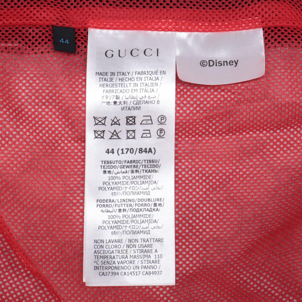 GUCCI xDisney Disney [Excellent Condition/Domestic Authentic] 646442 Donald Duck GG Nylon Jacket 44 BrownUsed
