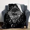 Celestial Journey Flannel Blanket Throw Blanket Soft Warm Sofa Bed Camping Car Home Decor Unique Christmas Gift C930980