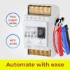 Fully Automatic Water Level Controller Switch 25A 220V Water Tank Liquid Level Detection Sensor Water Pump Controller