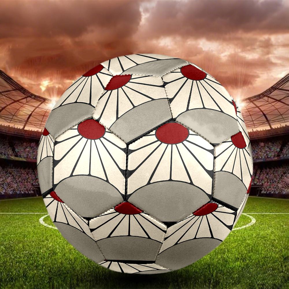 1pc Demon Slayer Kimetsu No Yaiba Football Soccer Ball Size 5 Indoor Soccer Ball Fashion Colorful  Backyard Game -Great For Sports Fans Gift HE3