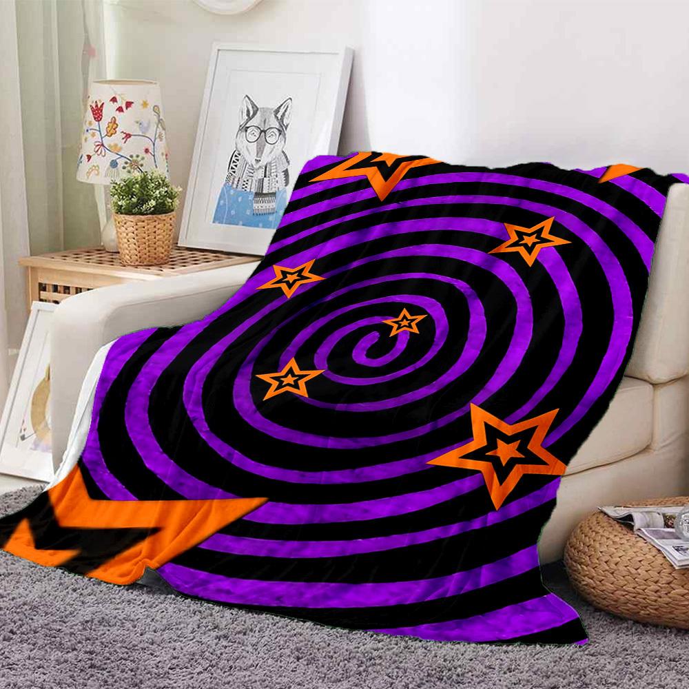 1pc Starburst Pattern Blanket Warm, Cozy, And Soft, Suitable for Sofas, Beds, Cars, And Office Use.Perfect for Camping And Travel, Making It a Great G