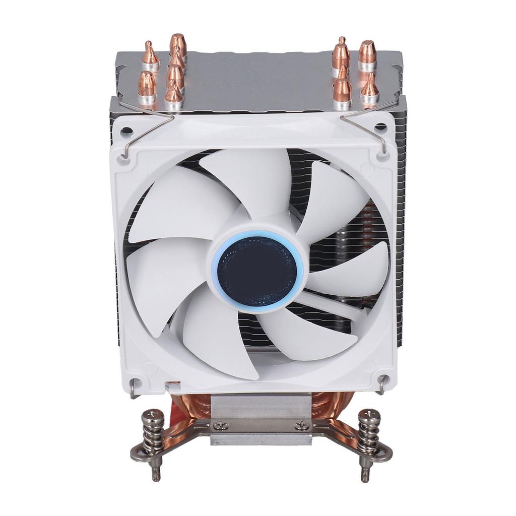 CPU Cooling Fan 3.54in 6 Heat Pipes 3pin 12VDC 2000RPM Hydraulic Bearing CPU Air Cooler with