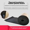 Car Soundproof Pad with Adhesive Backing 50x30cm Insulation Foam Sound Deadener for Auto Hood Engine Roof Door Body Decoration