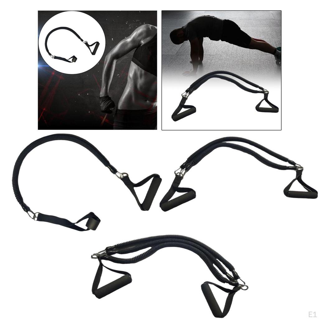 60cm Resistance Bands with Handles Expander Fitness Equipment Tube for Strength Training