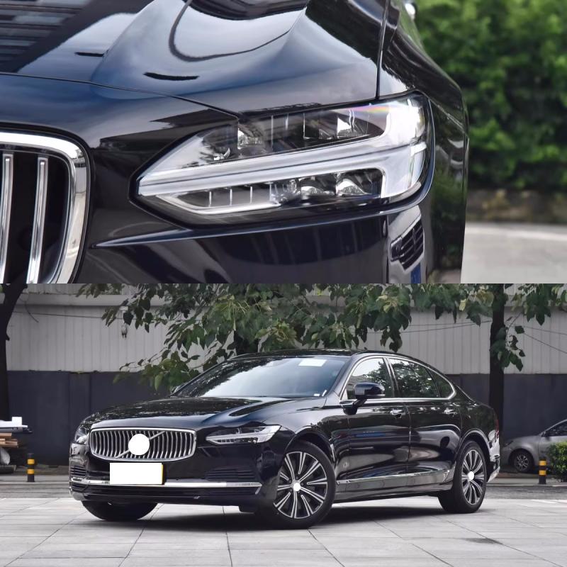 For Volvo S90 2016 2017 2018 2019-2022 Headlight Base Headlamp House Car Rear Base Auto Headlight Back House Headlamp Rear Shell