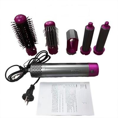 5-in-1 Hair Dryer Hot Comb Set Automatic Curling Iron Multi-functional Styling Tool