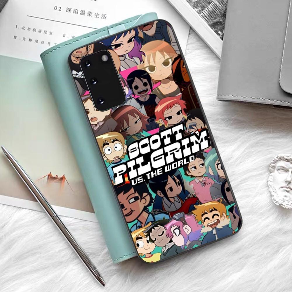 Scott Pilgrim Cartoon Phone Case For Samsung S 9 10 20 21 22 23 30 23plus Lite Ultra FE S10lite Fundas