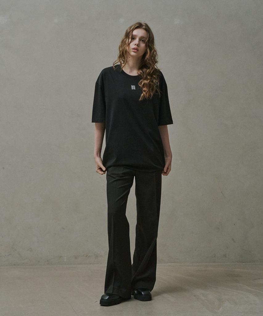 Mejongdeunua Signature T-Shirt Black