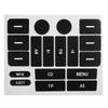Volkswagen Jetta, Golf MK5, Passat Front Radio Button Stickers
